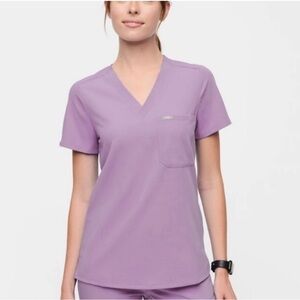 Figs Catarina top - Small - Lavender Dew - NWT